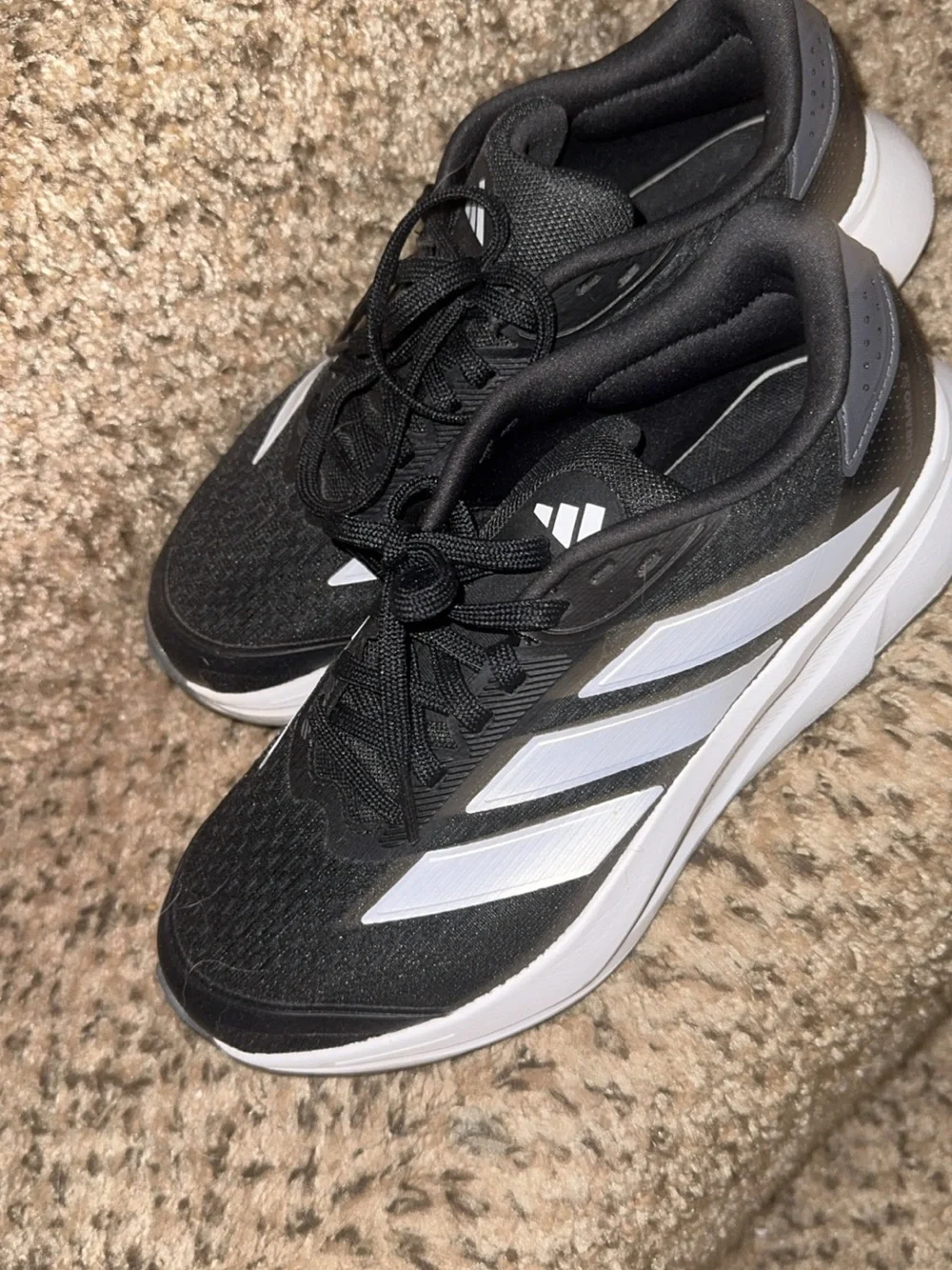 adidas Black and White Women's Athletic Sneakers size 7